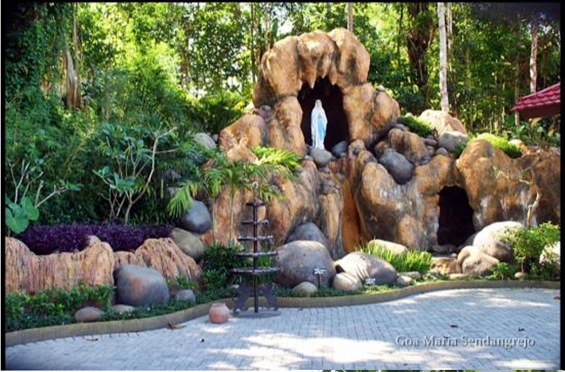 Pencarian lokasi Gua Maria di Ngadirejo